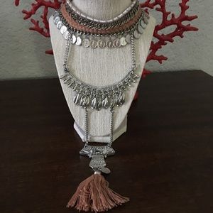 Stunning Bohemian Necklace wear it to Coachella